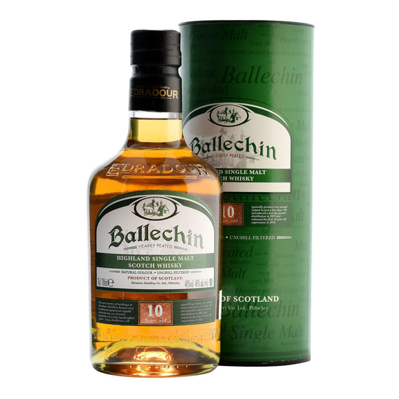 Ballechin Highland Single Malt Scotch Whisky 10 years old (70cl, 40%)