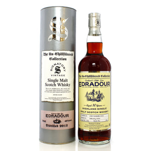 Signatory Vintage "Edradour" 10 years old 2012 - 1st fill Oloroso Sherry Butts (70cl, 46%)