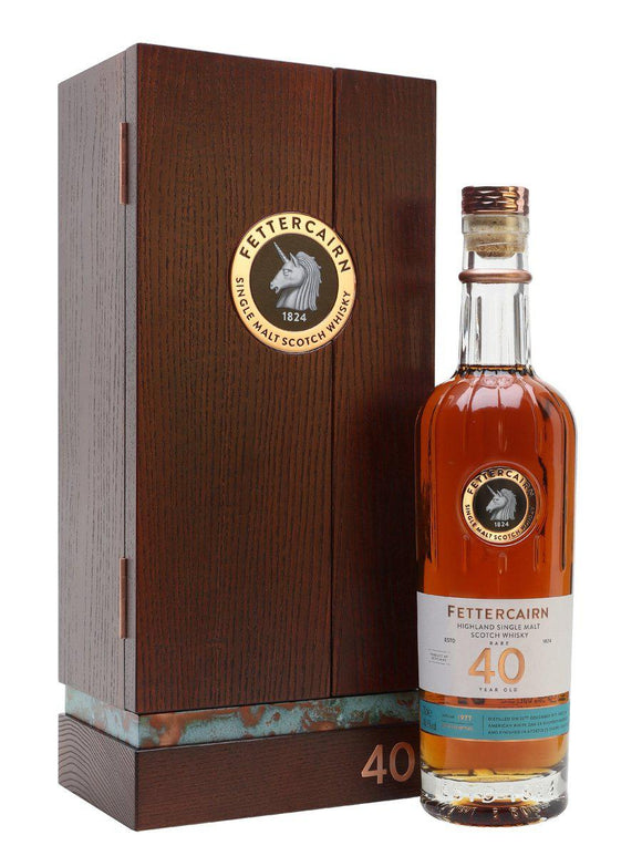 Fettercairn 40 years old (70cl, 48.9%) - HK Whisky Safe