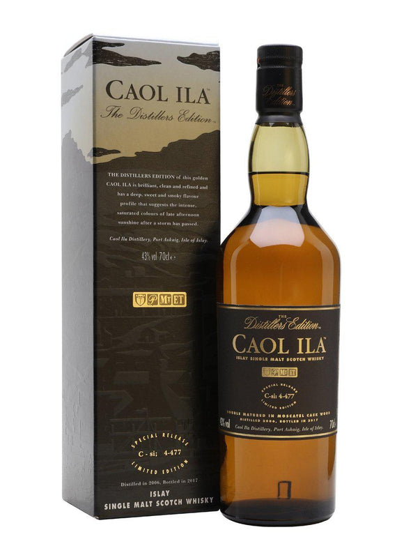 Caol Ila 2006 Distillers Edition (70cl, 43%) - HK Whisky Safe