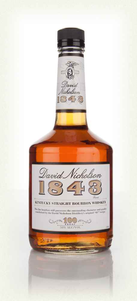 David Nicholson 1843 straight bourbon whiskey (75cl, 50%abv) - HK Whisky Safe