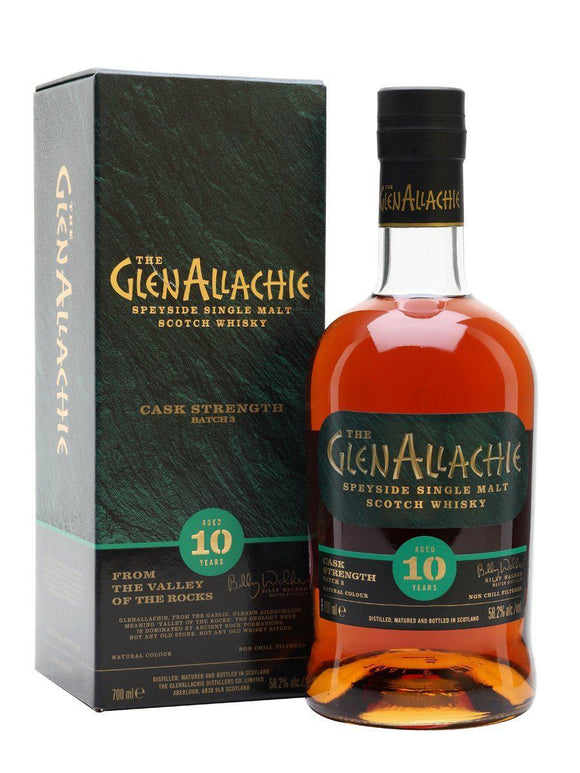 Glenallachie 10 years old Cask Strength - Batch 3 (70%, 58.2%) - HK Whisky Safe