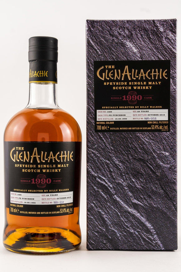 Glenallachie 28 years old 1990 PX Puncheon - HK Whisky Safe