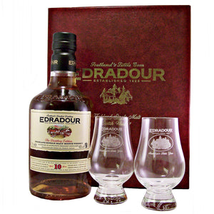 EDRADOUR 10 years old - Gift Set (70cl, 40%) - HK Whisky Safe