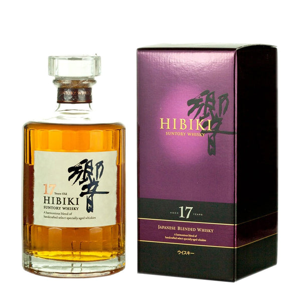 Hibiki 17 Years Old Japanese Blended Whisky (70cl, 43%) - HK Whisky Safe