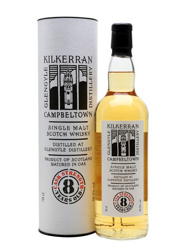 Kilkerran 8 Years Old Cask Strength (70cl, 56.2%) - HK Whisky Safe
