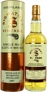 Signatory Vintage "Benrinnes" 20 years old 1997 (70cl, 43%) - HK Whisky Safe