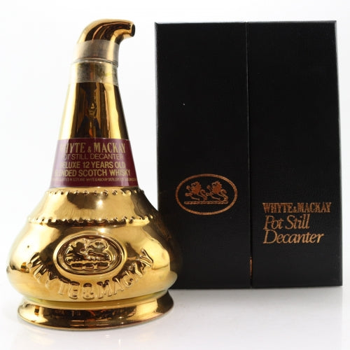 Whyte & Mackay Deluxe 12 Year Old Pot Still Decanter (1L, 43%) - HK Whisky Safe