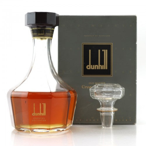 Dunhill Old Master Crystal Decanter (75cl, 43%) - HK Whisky Safe