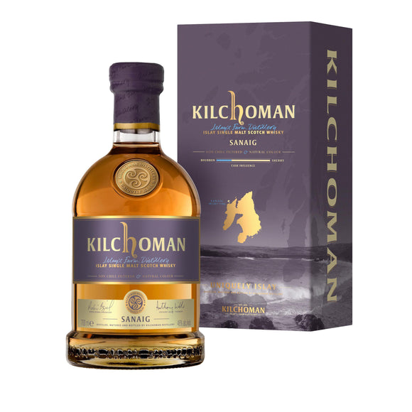 Kilchoman Sanaig (70cl, 46%) - HK Whisky Safe