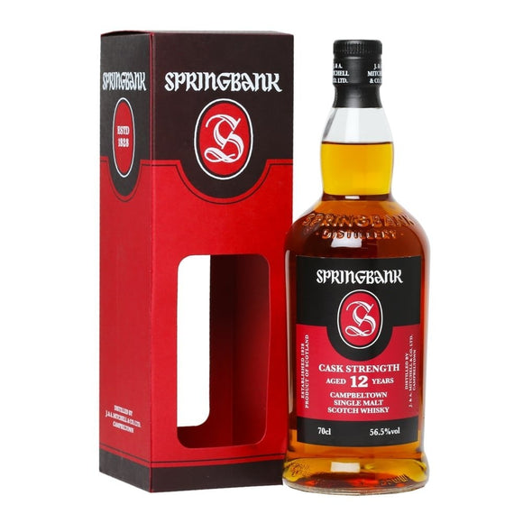 Springbank 12 Years Old cask strength (70cl, 54.8%)