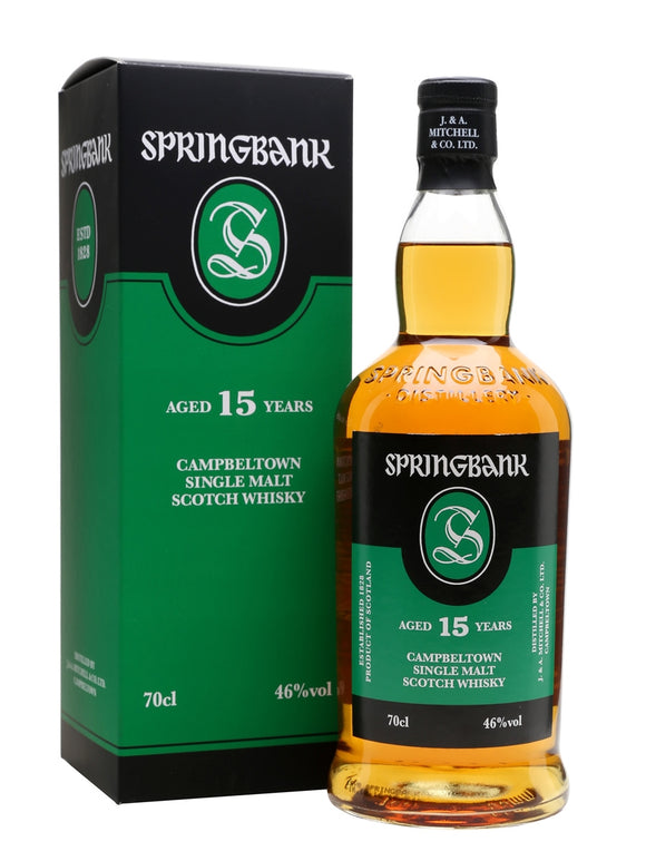 Springbank 15 Years Old (70cl, 46%)